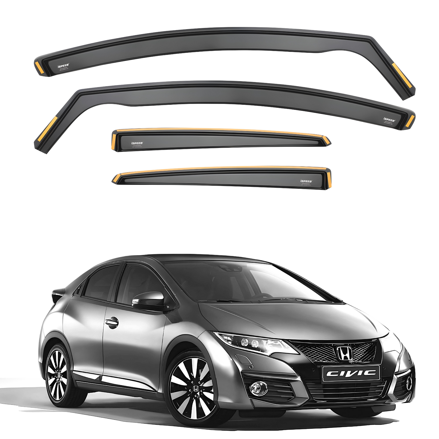 Honda ISPEED® Tinted Wind Deflectors