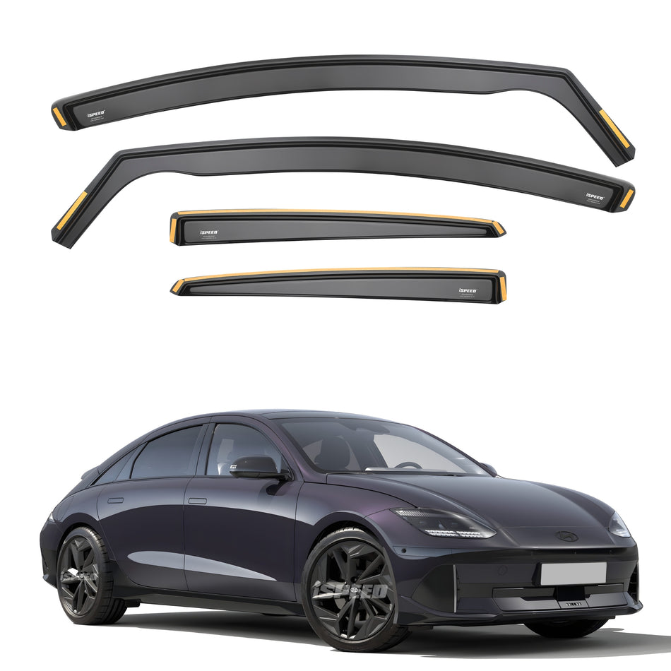 Hyundai Ioniq 6 2022-2026 Wind Deflectors 4pc Set