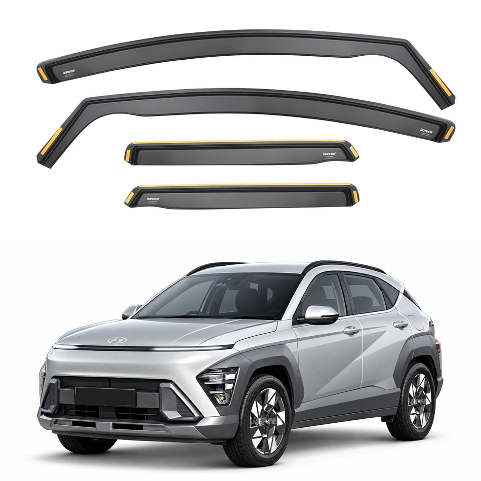 Hyundai Kona MK2 2022-2027 Wind Deflectors 4pc Set