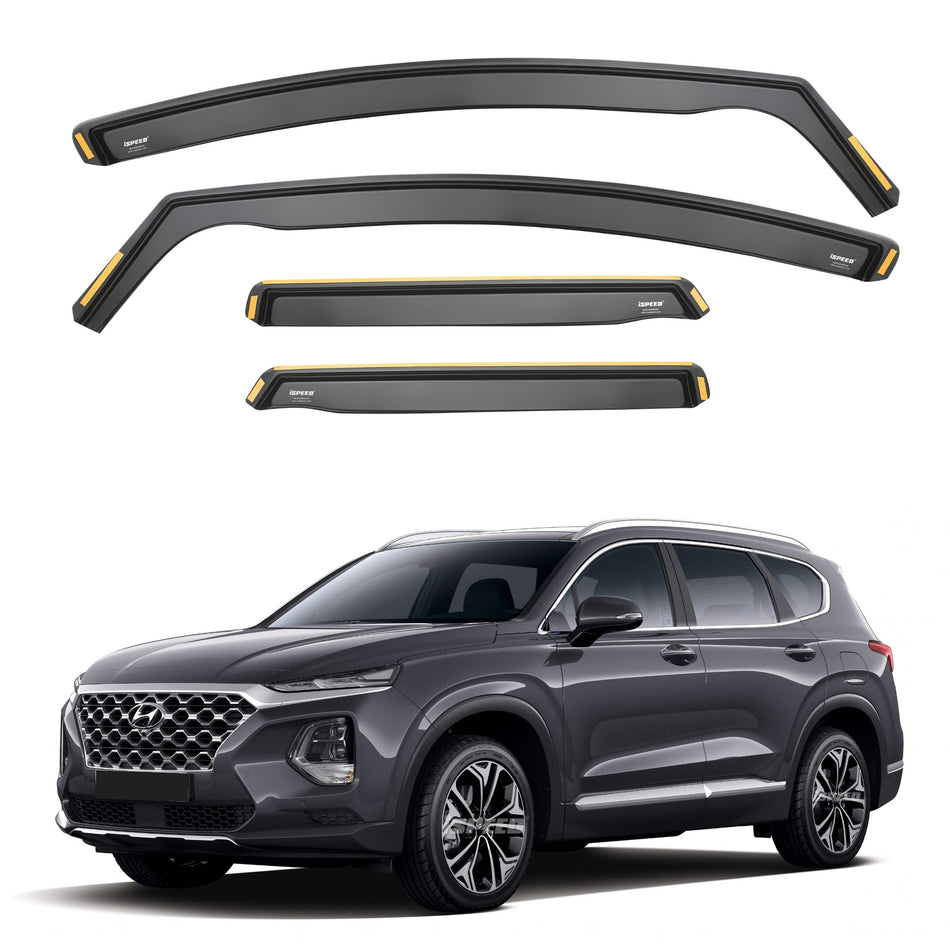Hyundai Santa Fe MK4 2018-2023 Wind Deflectors 4pc Set