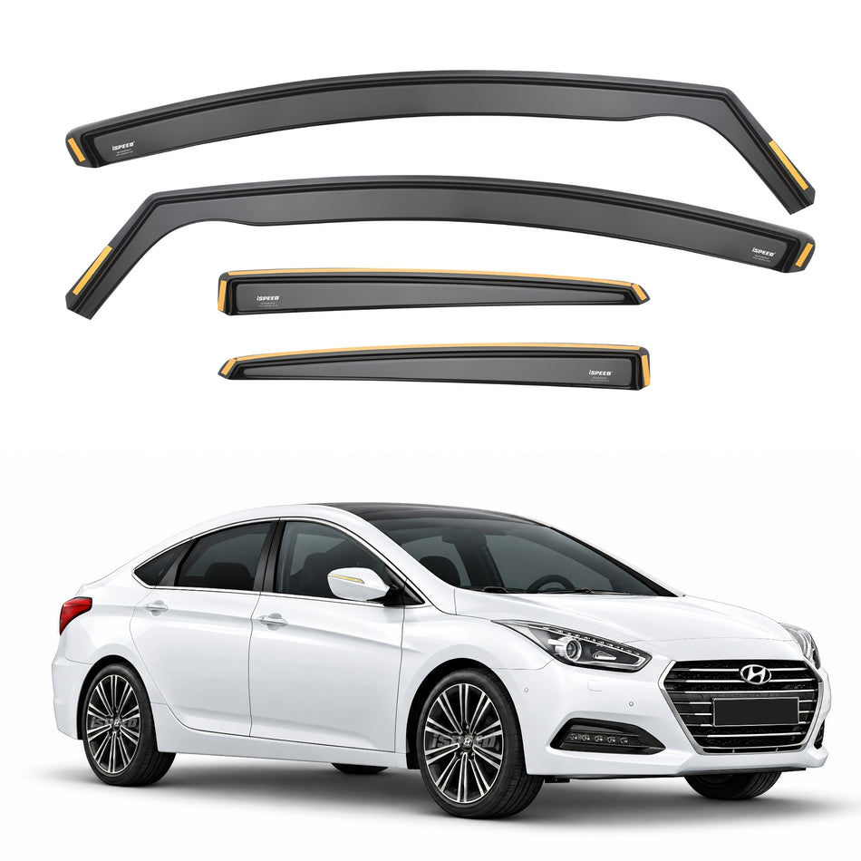 Hyundai I40 2011-2019 4-Door Saloon Wind Deflectors 4pc Set