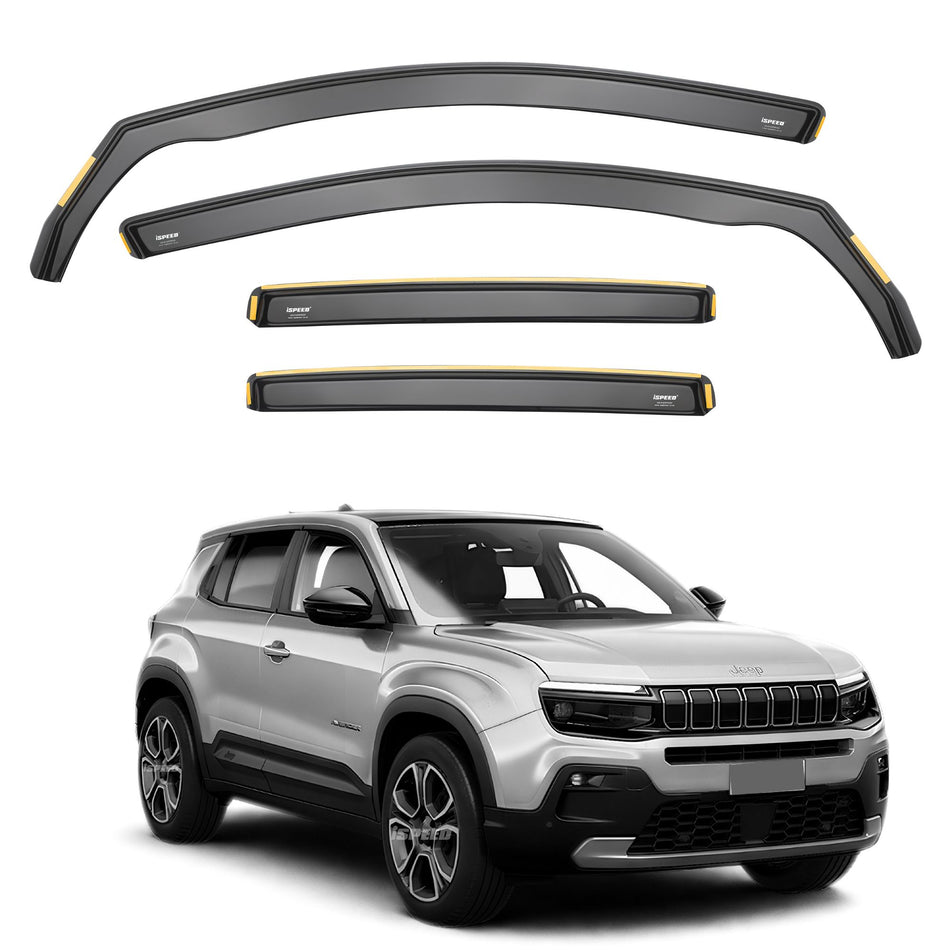 Jeep Avenger 2023-2027 Wind Deflectors 4pc Set