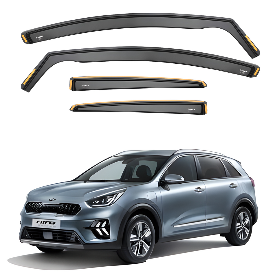 Kia Niro/E-Niro MK1 2016-2022 Wind Deflectors 4pc Set