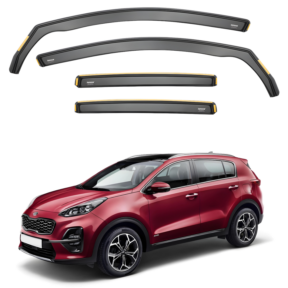 Kia Sportage MK4 2015-2021 Wind Deflectors 4pc Set