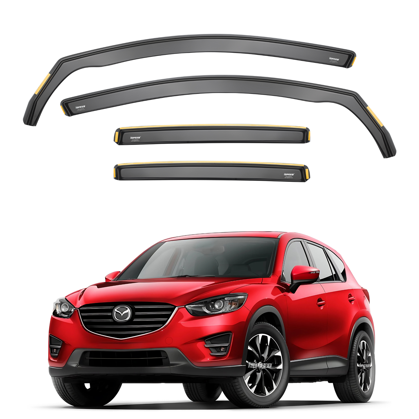 Mazda ISPEED® Tinted Wind Deflectors