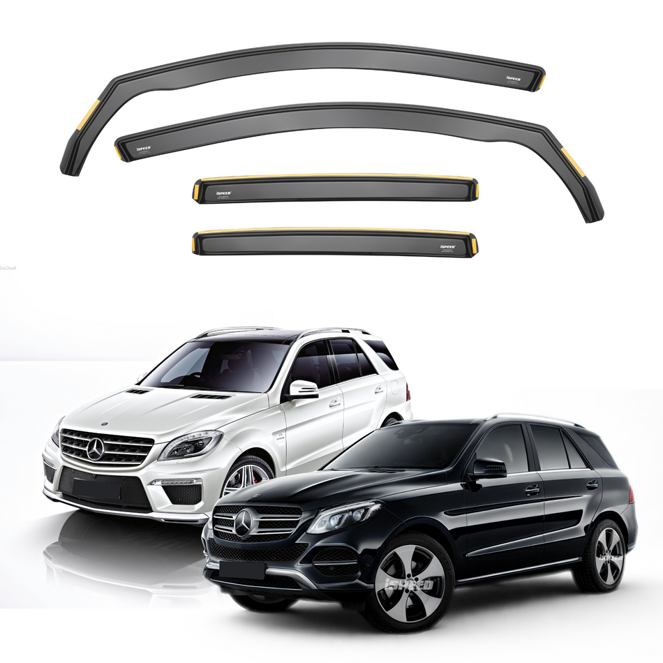 Mercedes GLE / ML-Class W166 2011-2018 Wind Deflectors 4pc Set (Does Not Fit Coupe)