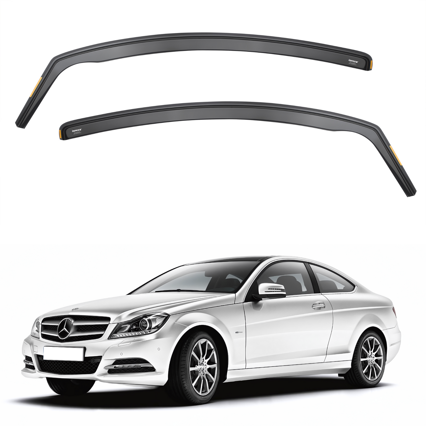 Mercedes ISPEED® Tinted Wind Deflectors