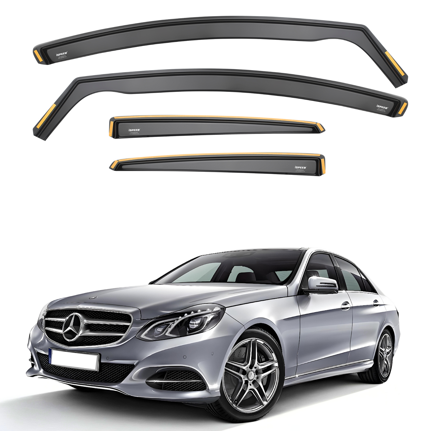 Mercedes ISPEED® Tinted Wind Deflectors