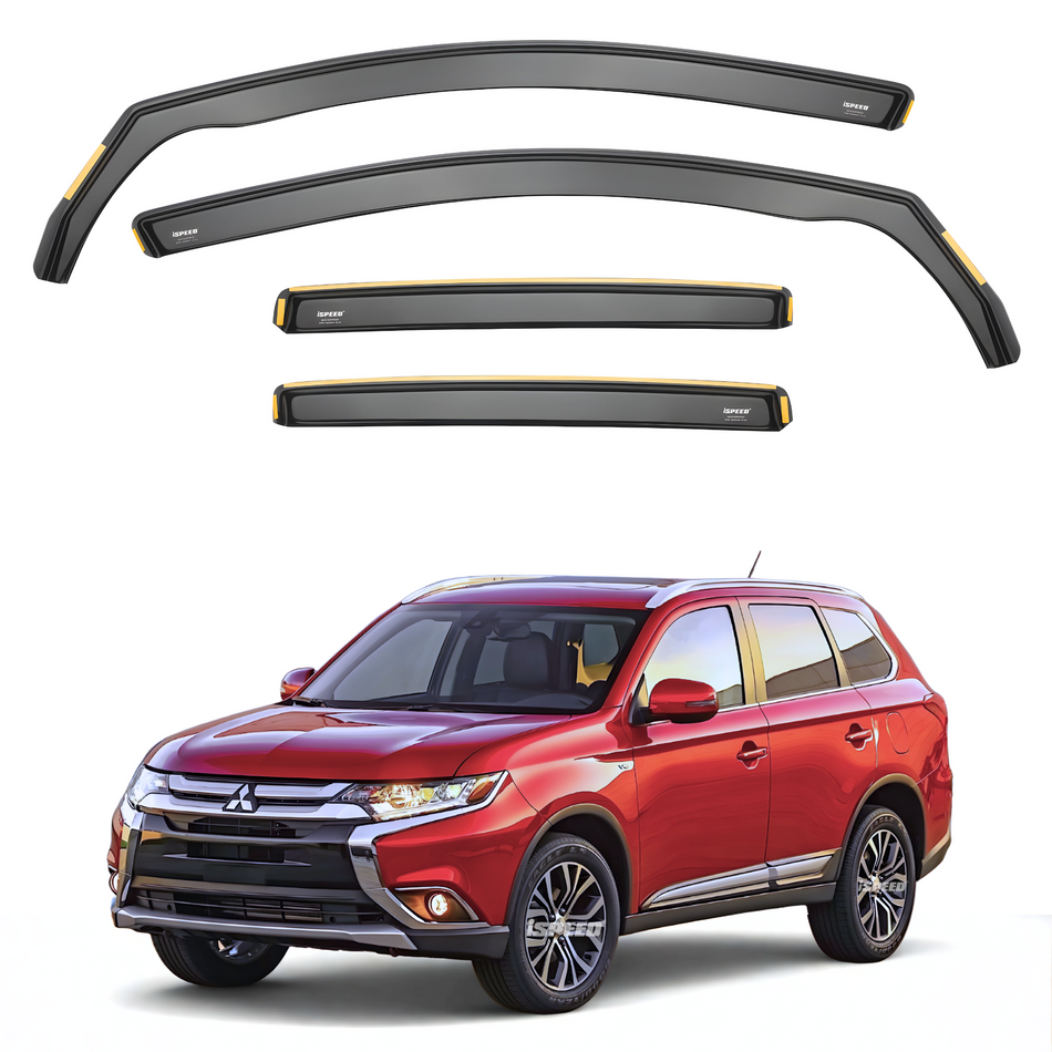 Mitsubishi Outlander MK3 2012-2021 Wind Deflectors 4pc Set