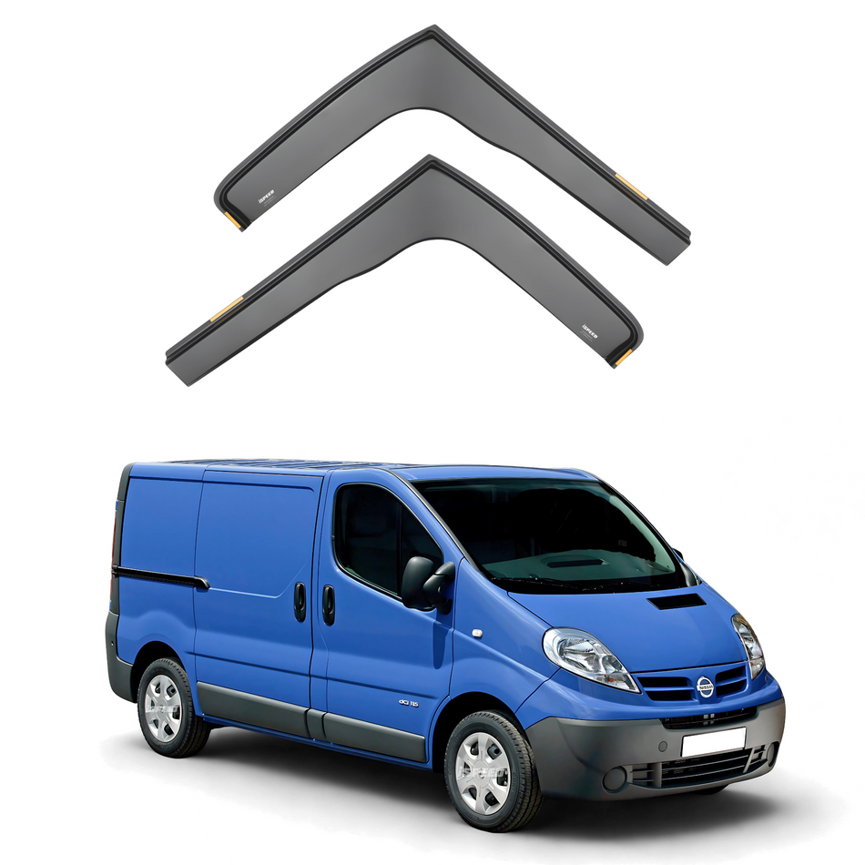 Nissan Primastar MK1 2001-2014 Wind Deflectors 2pc Set