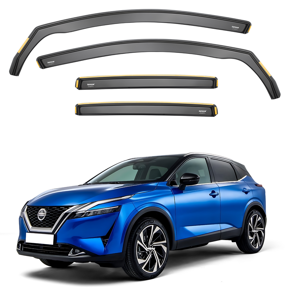 Nissan Qashqai MK3 2021-2025 Wind Deflectors 4pc Set