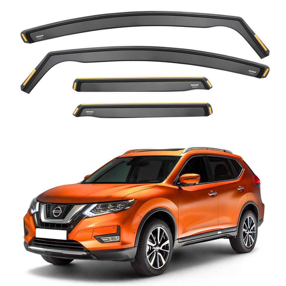 Nissan X-Trail MK3 T32 2013-2021 5-Door SUV Wind Deflectors 4pc Set