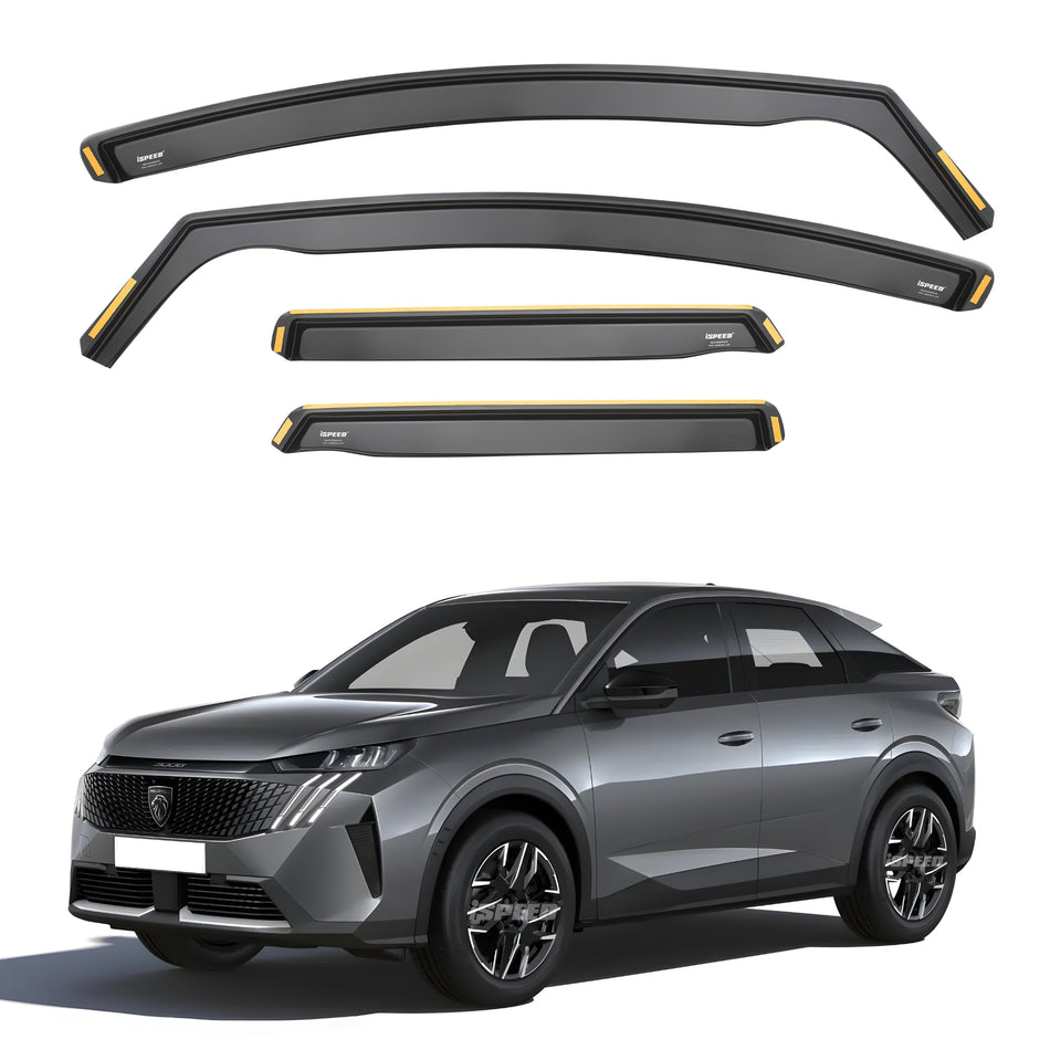 Peugeot 3008 MK3 2024-2026 Wind Deflectors 4pc Set