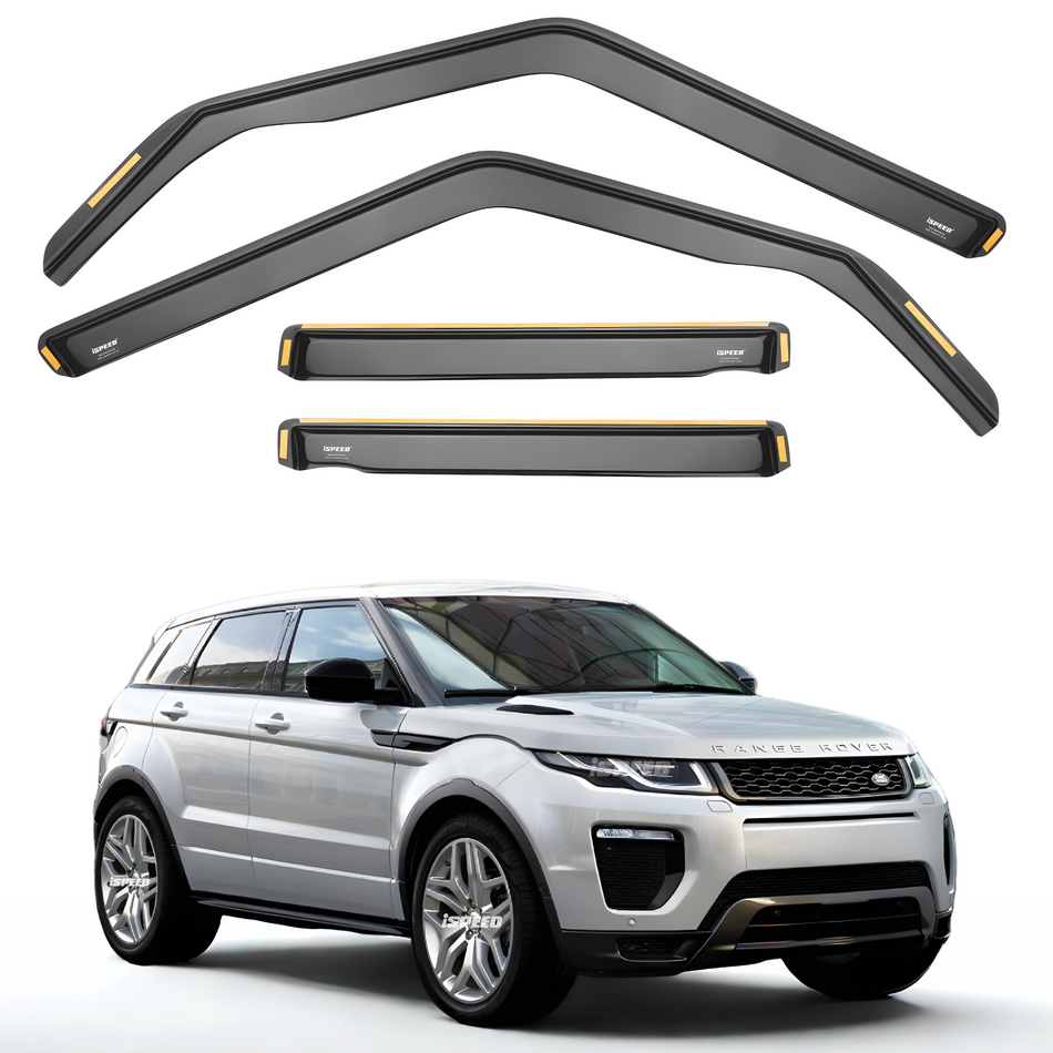 Range Rover Evoque MK1 2011-2019 5-Door SUV Wind Deflectors 4pc Set