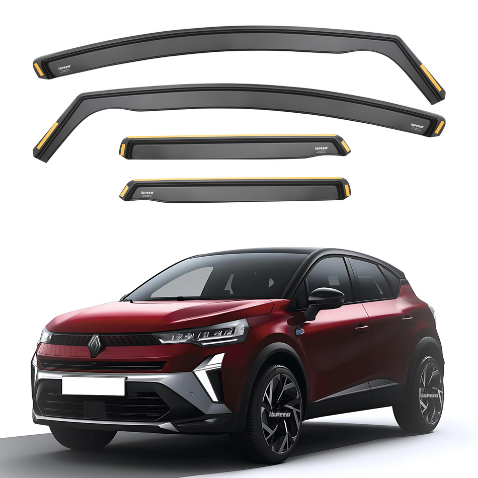 Renault Captur MK2 2020-2024 Wind Deflectors 4pc Set