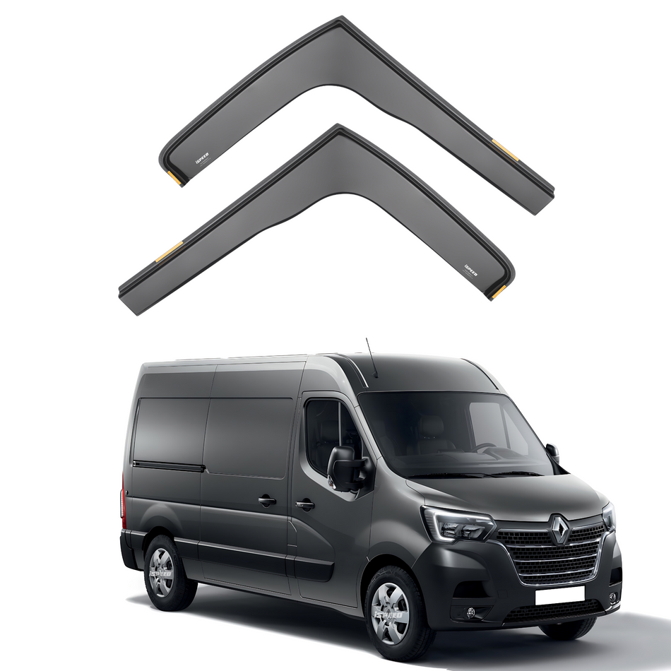 Renault Master MK3 2010-2024 Wind Deflectors 2pc Set