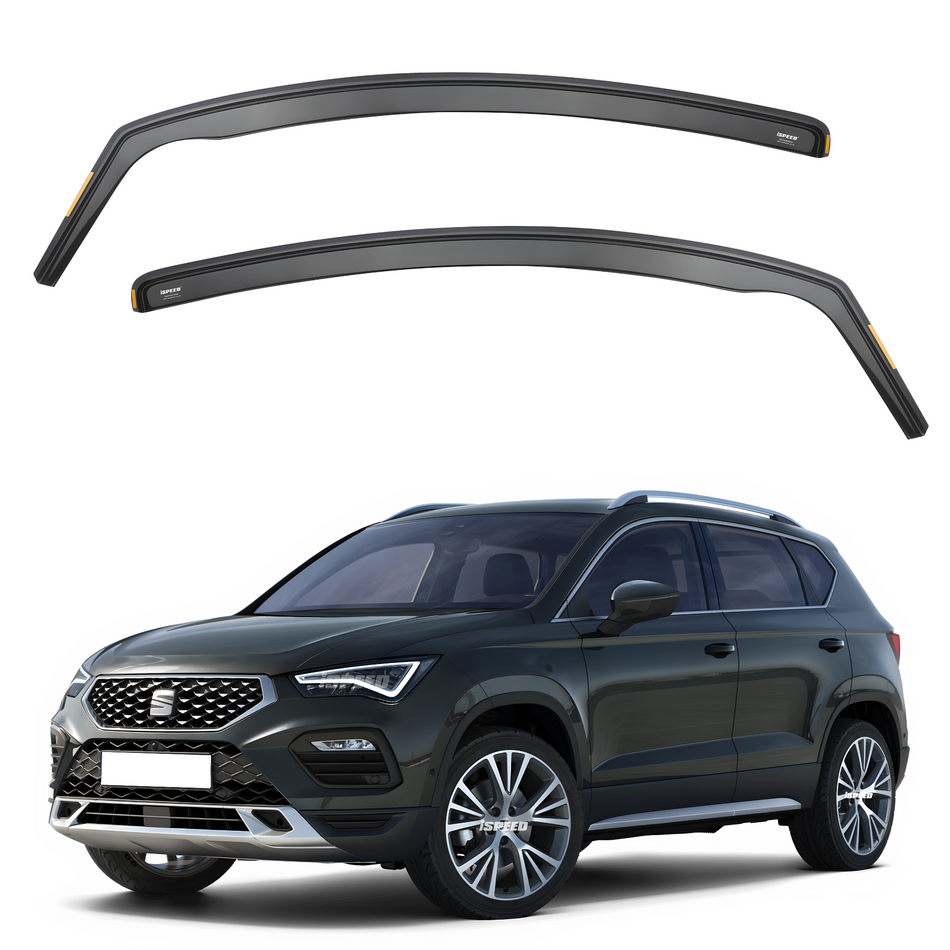 Seat Ateca MK1 2016-2024 Wind Deflectors (Front Windows Only)