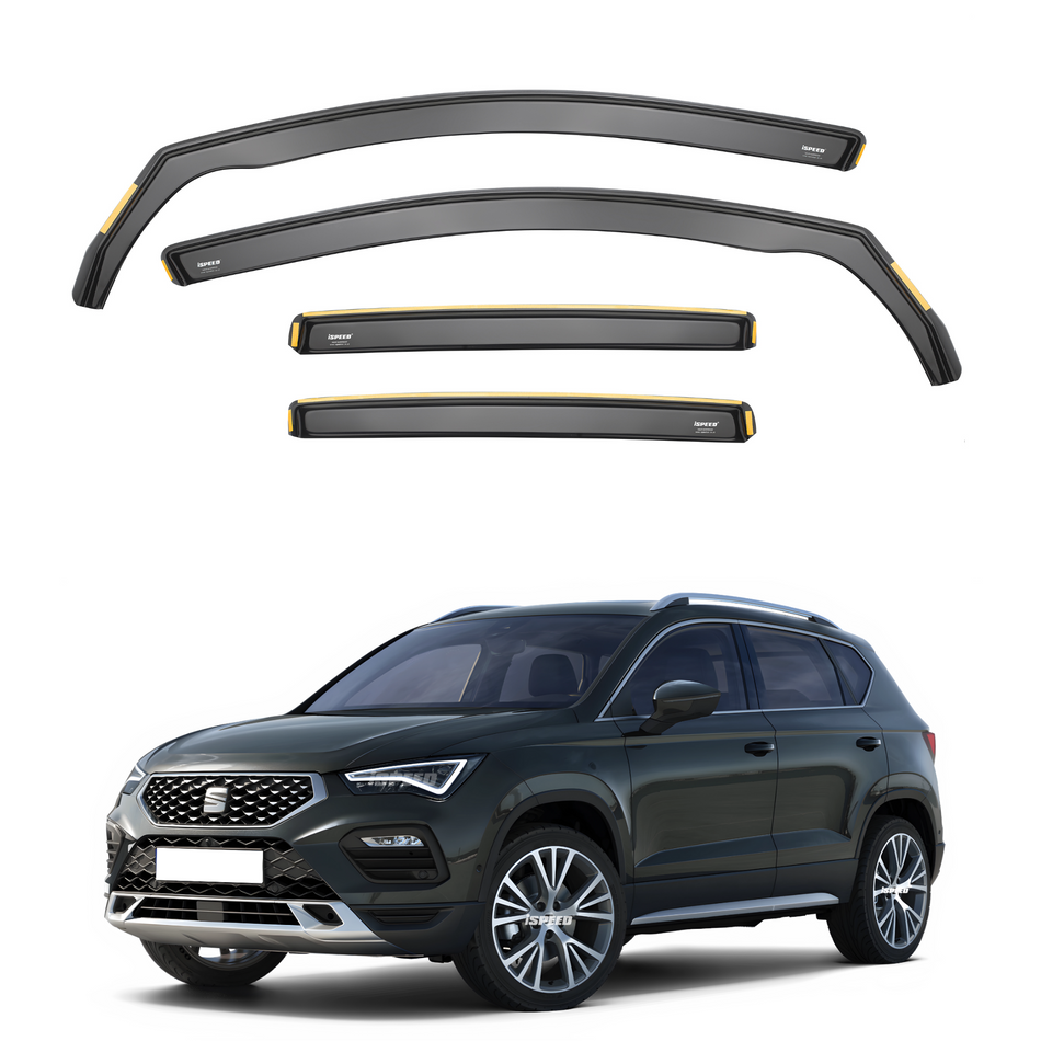 Seat Ateca MK1 2016-2024 Wind Deflectors 4pc Set