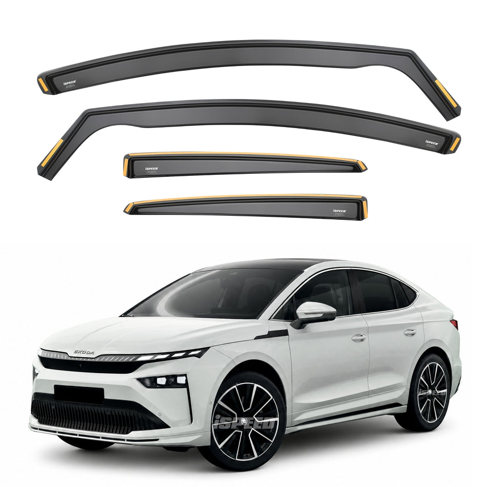 Skoda Enyaq Coupe 2022-2027 Wind Deflectors 4pc Set