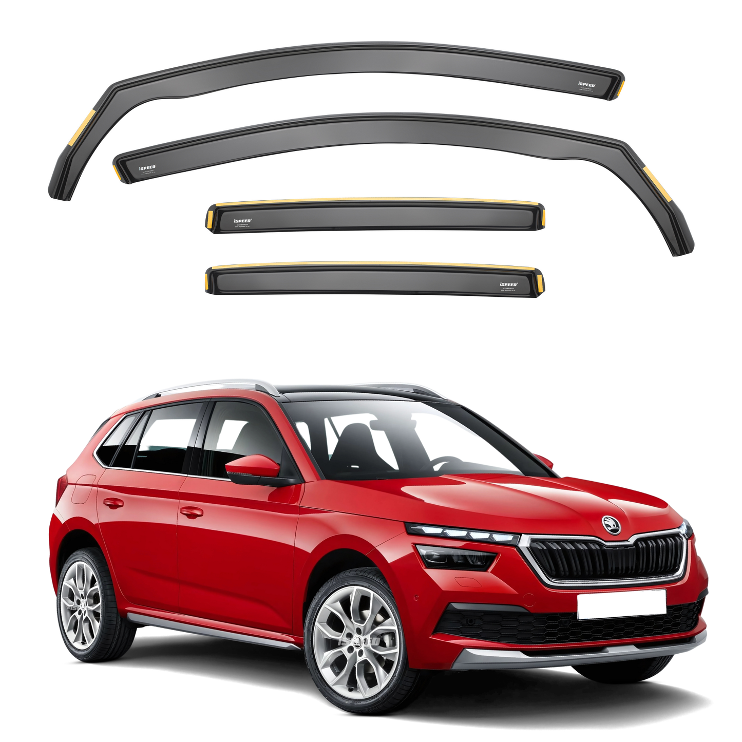 Skoda ISPEED® Tinted Wind Deflectors