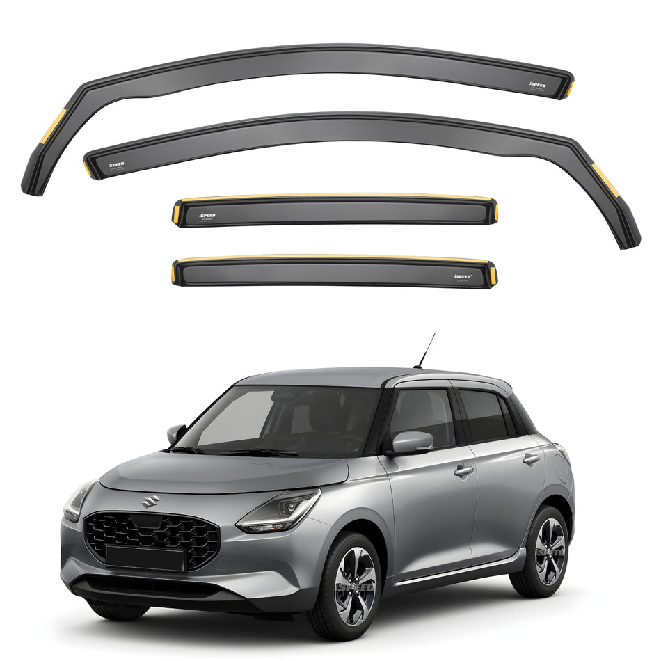 Suzuki Swift MK4 2023-2026 Wind Deflectors 4pc Set