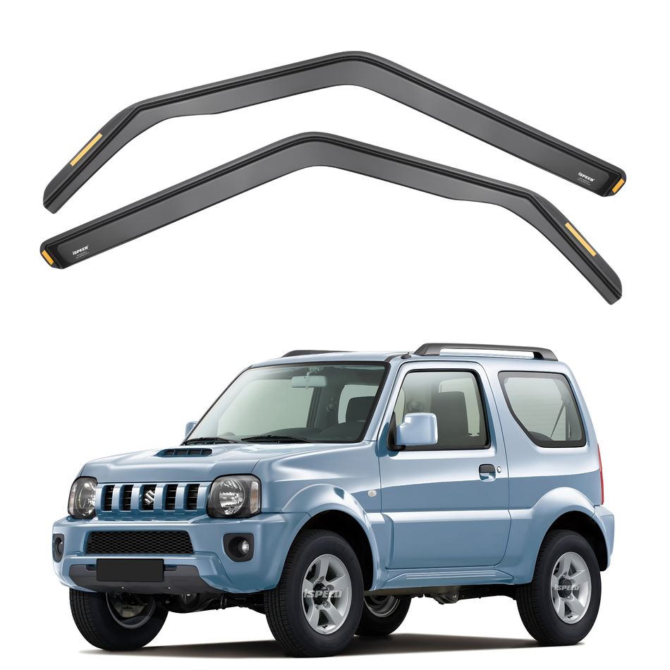 Suzuki Jimny MK3 1998-2018 2-Door SUV Wind Deflectors 2pc Set