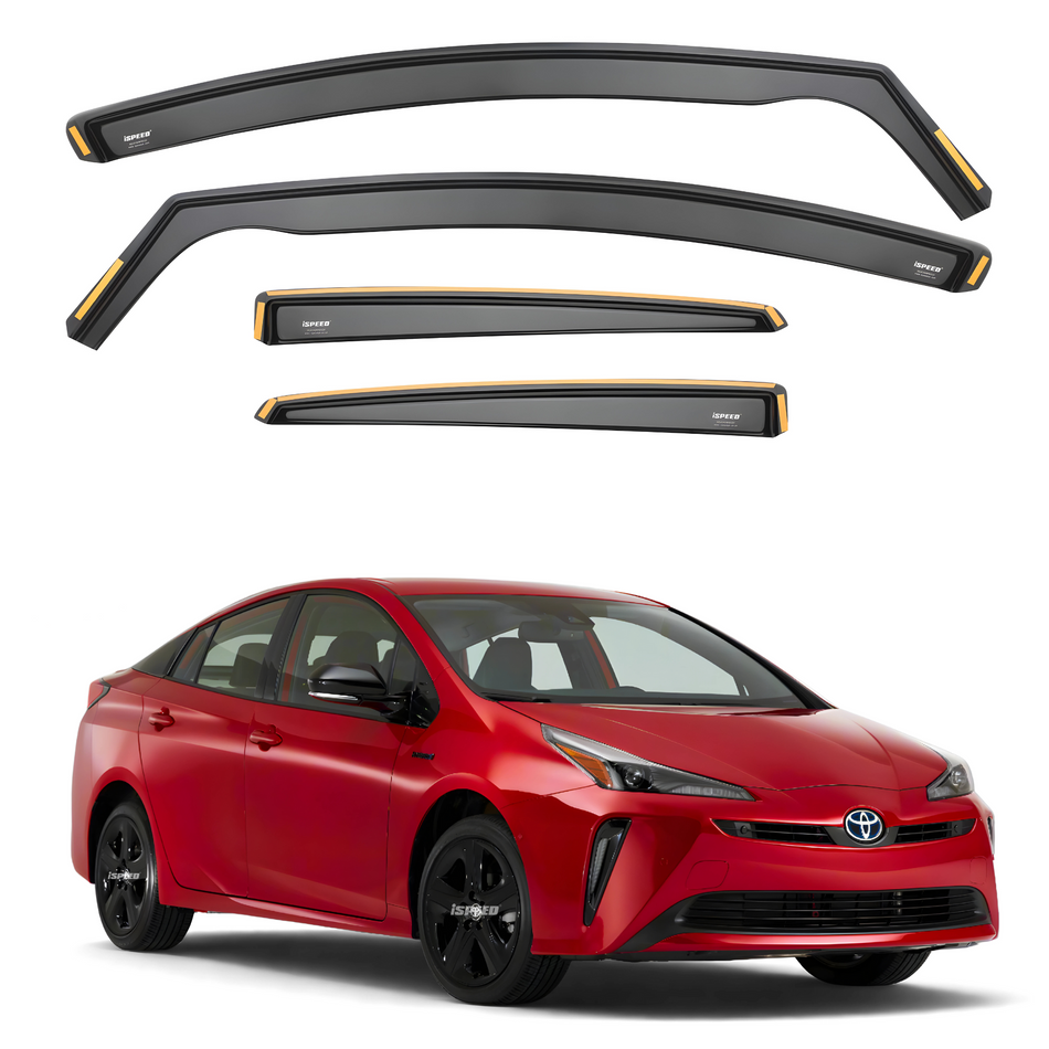 Toyota Prius MK4 2015-2022 Wind Deflectors 4pc Set