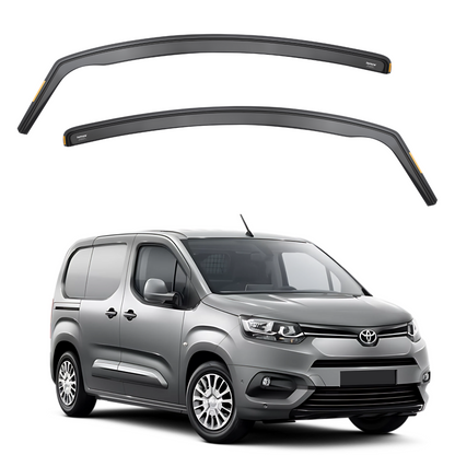 Toyota Proace City / Proace City Verso 2018-2024 Wind Deflectors 2pc Set