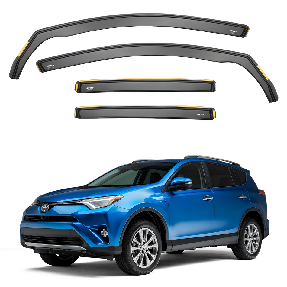 Toyota RAV4 MK4 2013-2018 Wind Deflectors 4pc Set