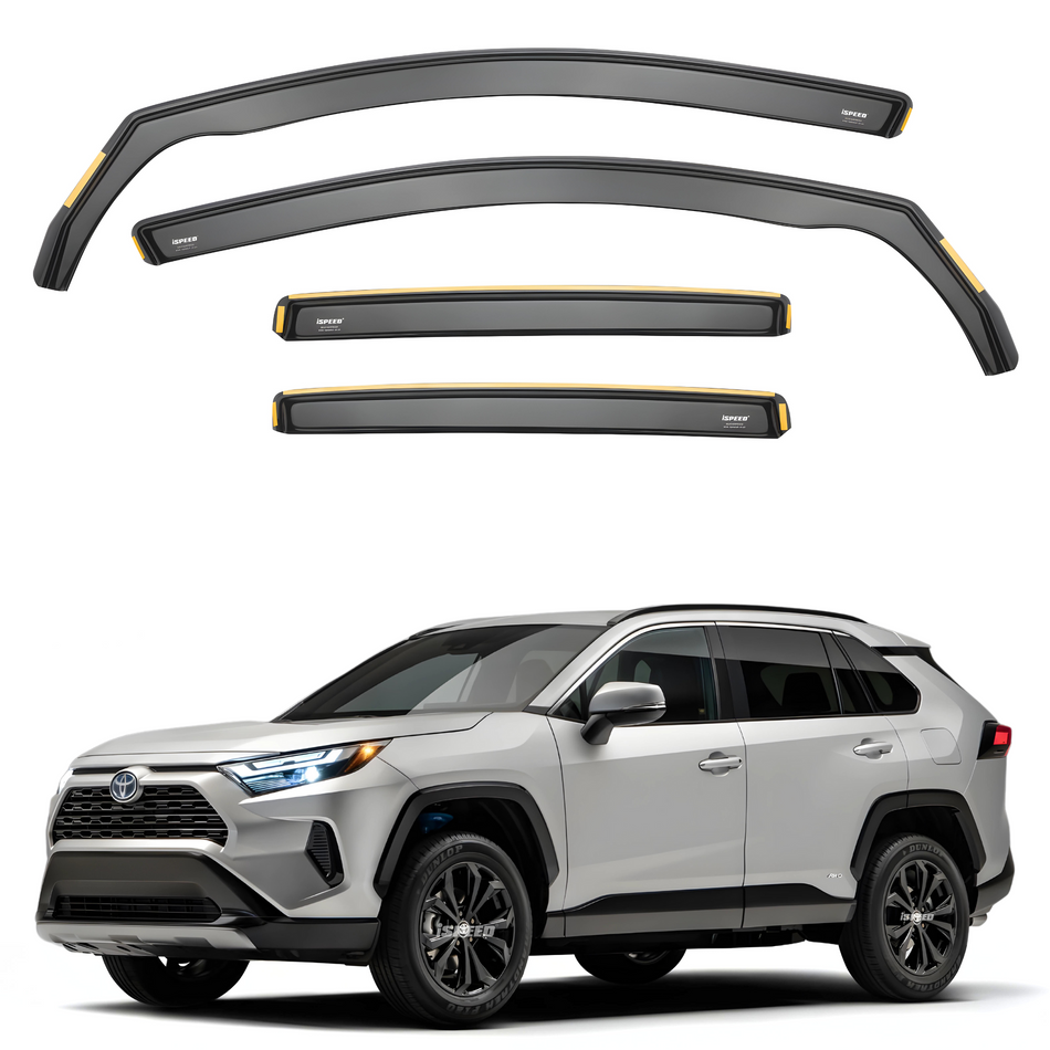 Toyota RAV4 MK5 2018-2025 Wind Deflectors 4pc Set