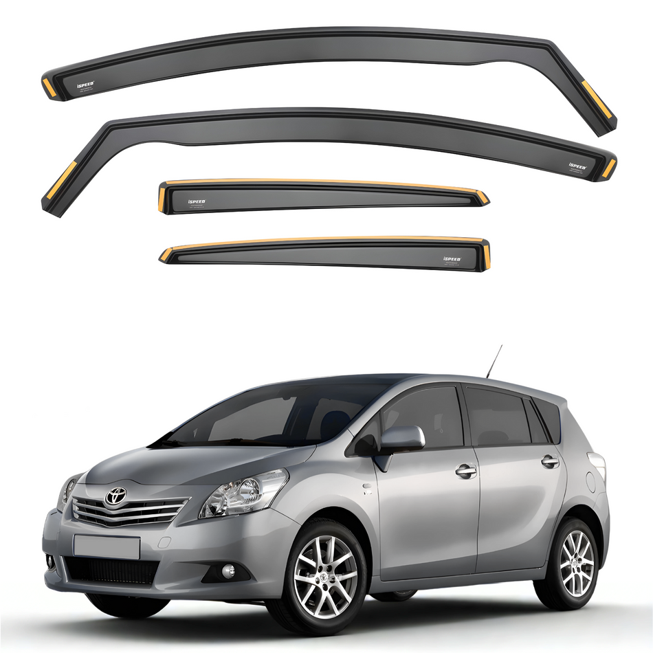 Toyota Verso 2009-2018 Wind deflectors 4pc Set