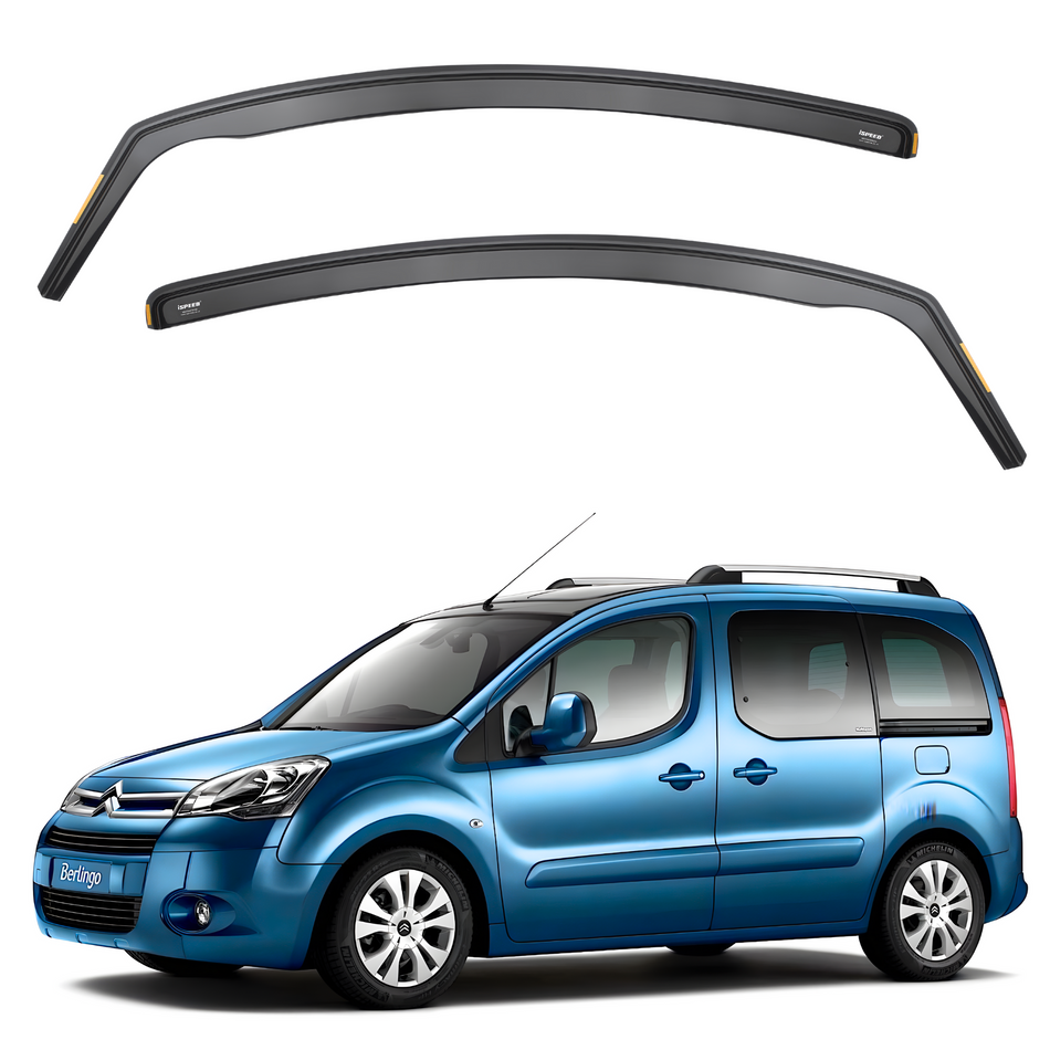 Citroen Berlingo MK2 2008-2018 Wind Deflectors 2pc Set