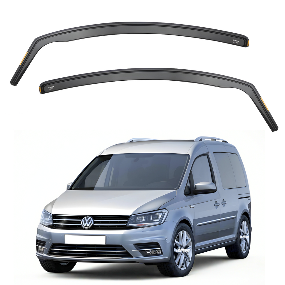 VW Caddy MK3/MK4 2004-2020 Wind Deflectors 2pc Set