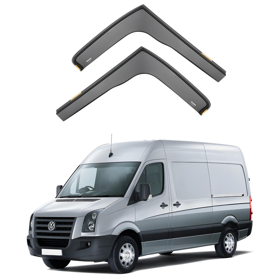 VW Crafter MK1 2006-2017 Wind Deflectors 2pc Set