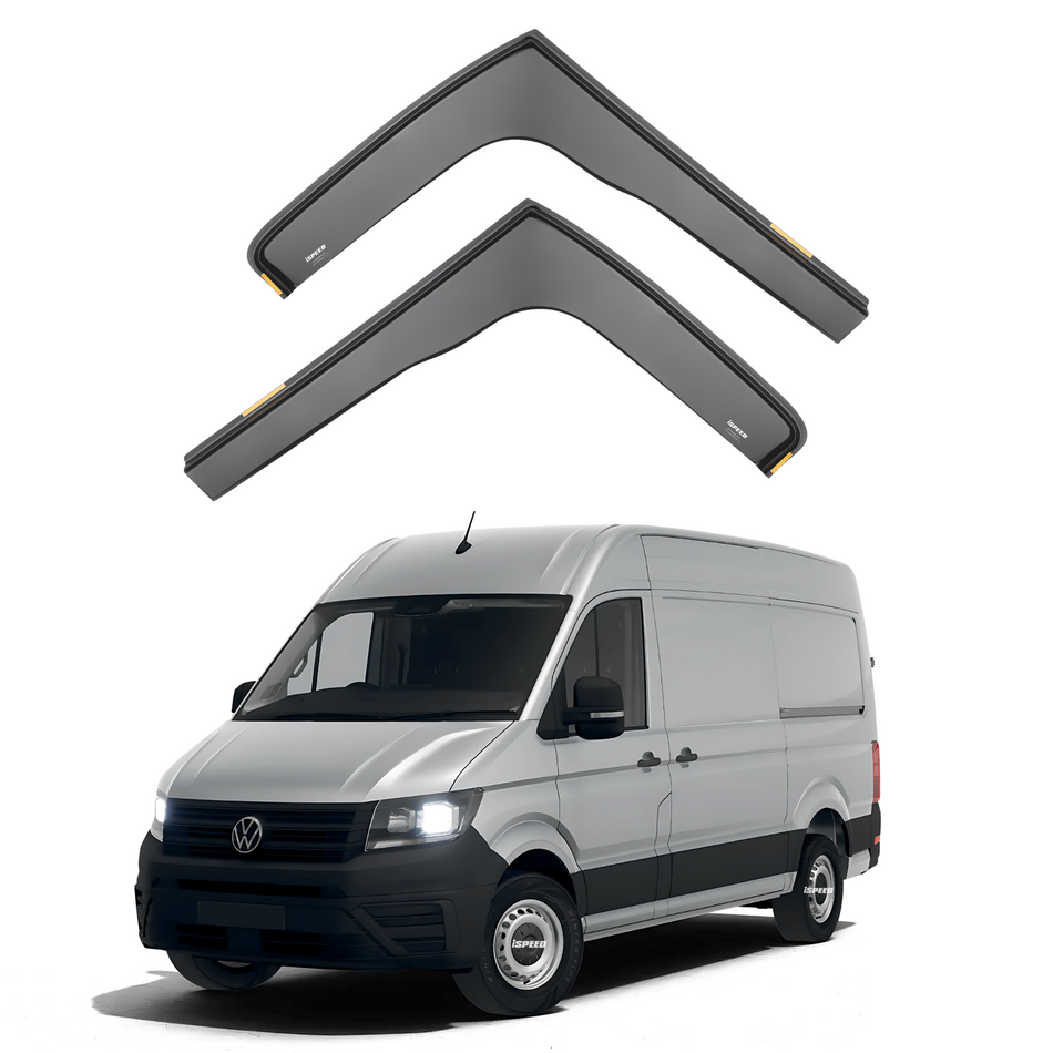 VW Crafter MK2 2017-2024 Wind Deflectors 2pc Set