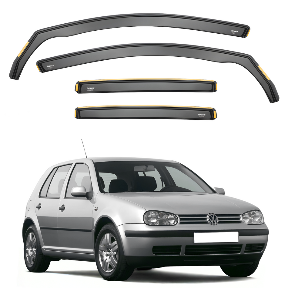 VW Golf MK4 1997-2004 5-Door Hatchback/Estate Wind Deflectors 4pc Set