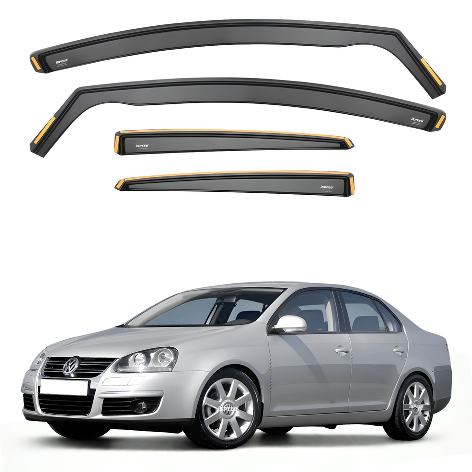 VW Jetta MK5 2005-2011 4-Door Saloon Wind Deflectors 4pc Set