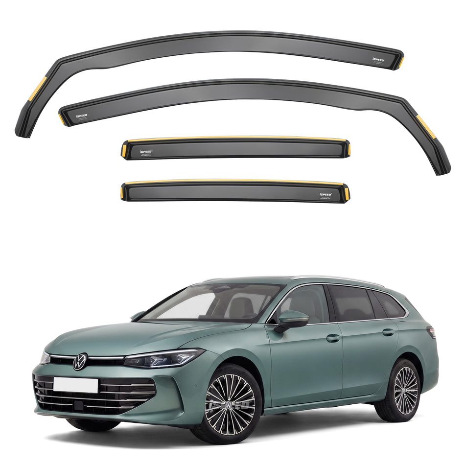 VW Passat B9 Estate 2023-2027 Wind Deflectors 4pc Set
