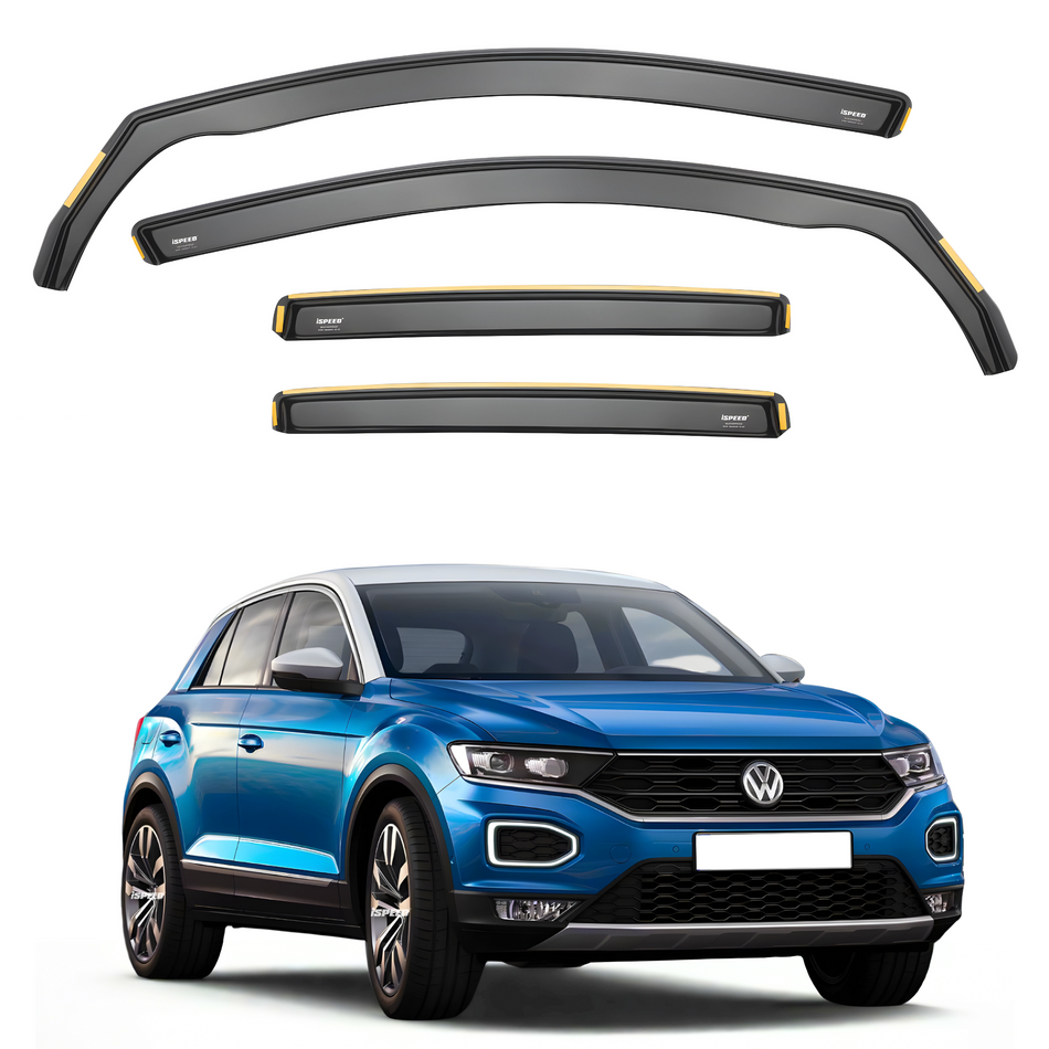 VW T-Roc 2017-2025 Wind Deflectors 4pc Set