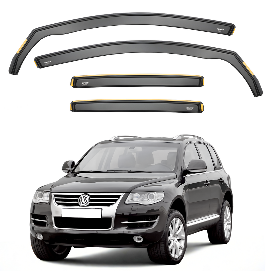 VW Touareg MK1 2002-2010 Wind Deflectors 4pc Set