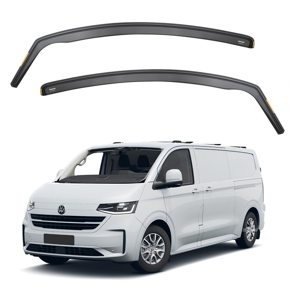 ISPEED VW Transporter/Caravelle T7 2024-2026 Wind Deflectors 2pc Set