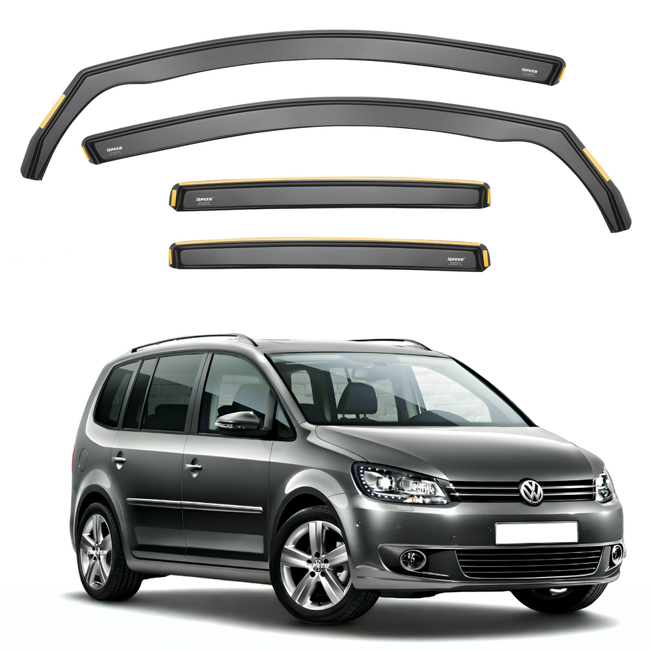 VW Touran MK1/MK2 2003-2015 Wind Deflectors 4pc Set