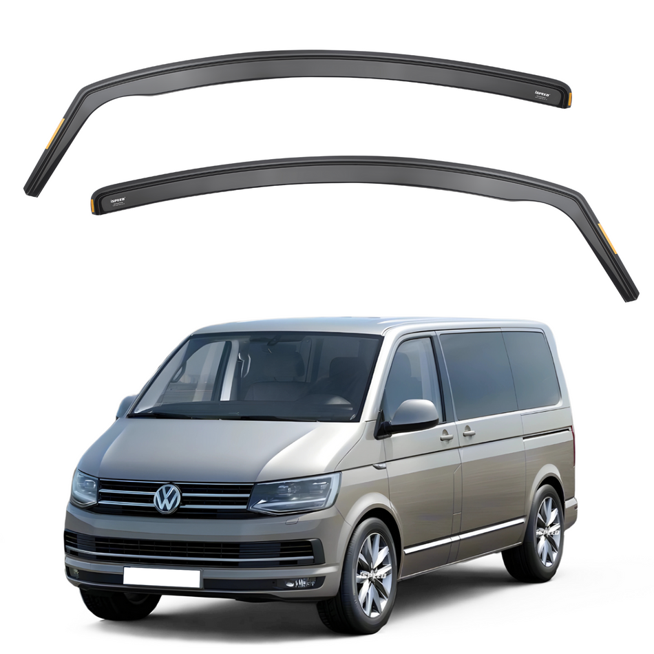 VW Transporter/Multivan T5/T6 2003-2023 Wind Deflectors 2pc Set