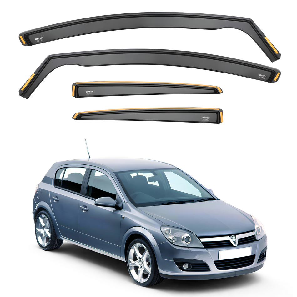 Vauxhall Astra H MK5 2004-2009 5-Door Hatchback Wind Deflectors 4pc Set