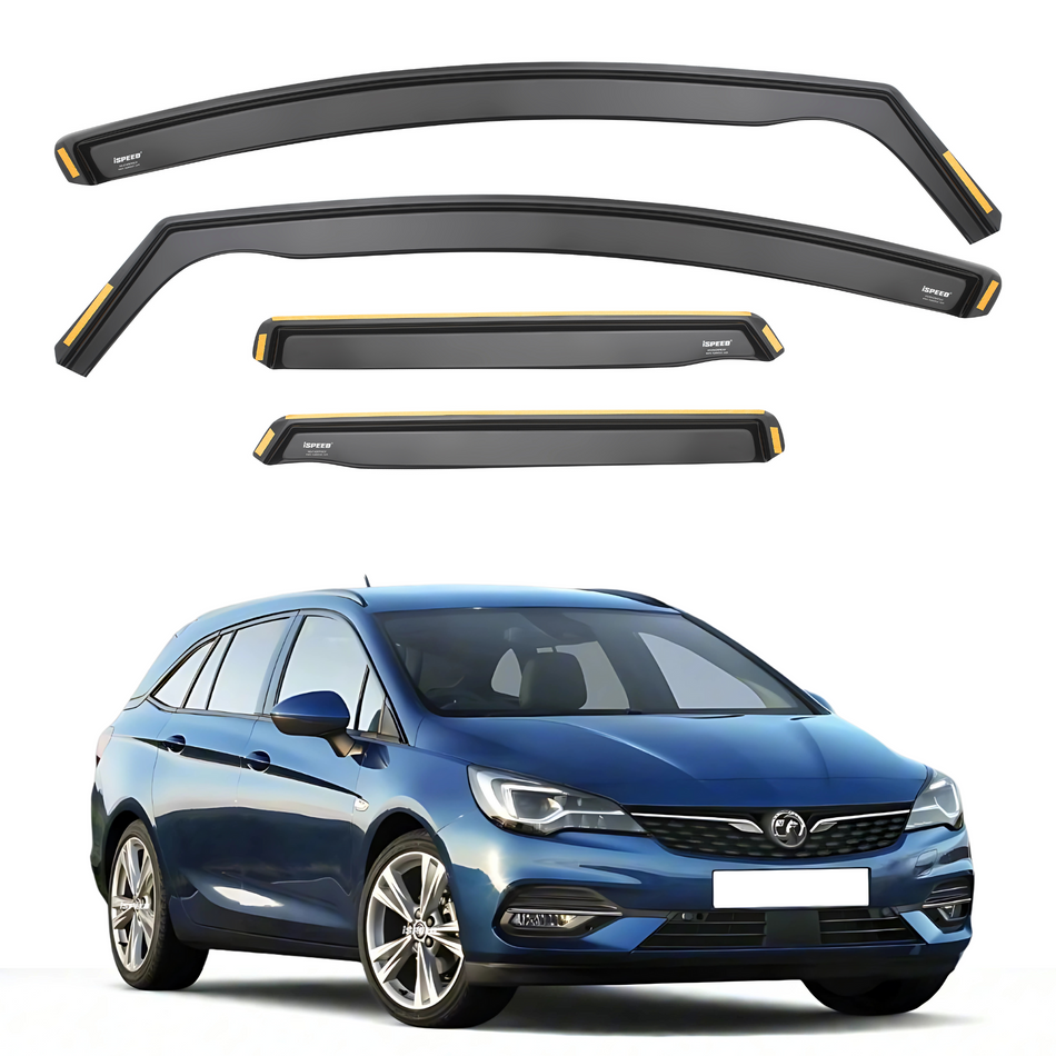 Vauxhall Astra K MK7 2015-2021 5-Door Estate Wind Deflectors 4pc Set