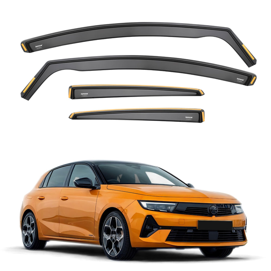 Vauxhall Astra L MK8 2021-2027 5-Door Hatchback Wind Deflectors 4pc Set
