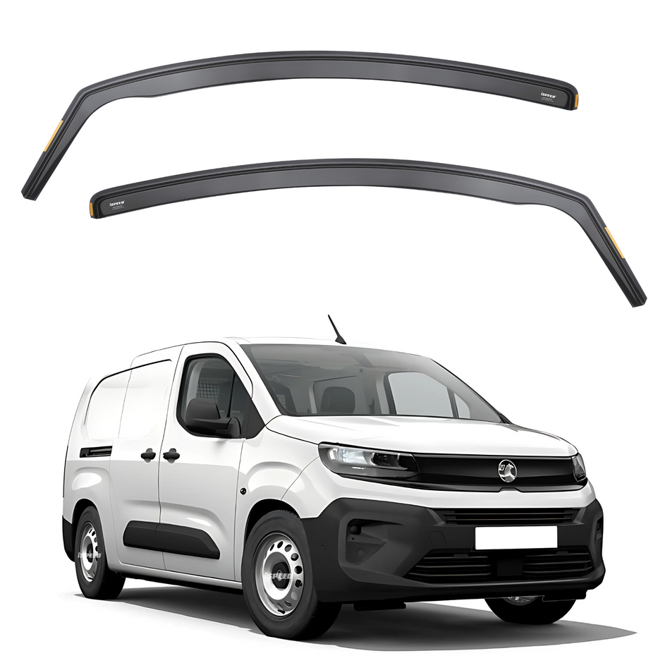 Vauxhall Combo E / Combo Life 2018-2025 Wind Deflectors 2pc Set