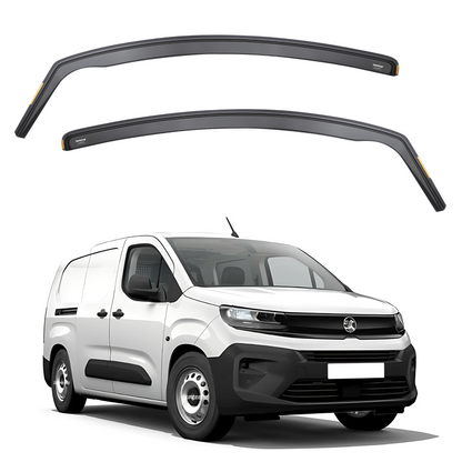 Vauxhall Combo E / Combo Life 2018-2024 Wind Deflectors 2pc Set