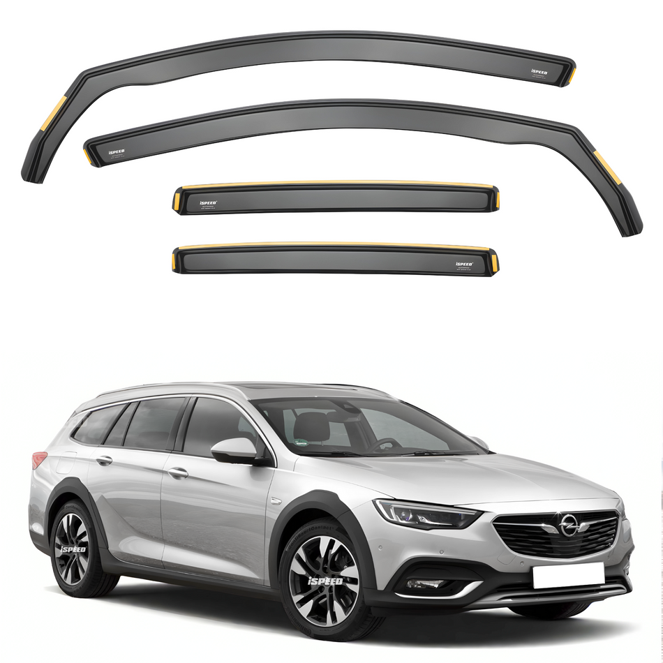 Vauxhall Insignia MK2 2017-2024 5-Door Estate Wind Deflectors 4pc Set