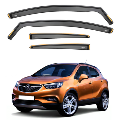 Vauxhall Mokka MK1 2012-2019 Wind Deflectors 4pc Set